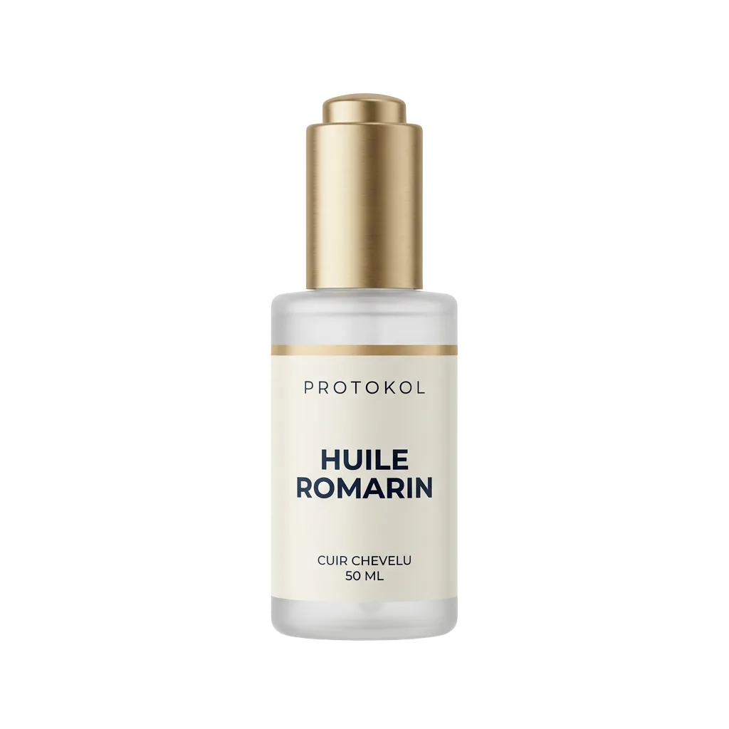 Huile cuir chevelu romarin
